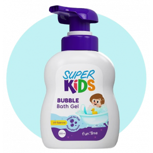 SUPER KIDS BUBBLE BATH GEL 300 ML
